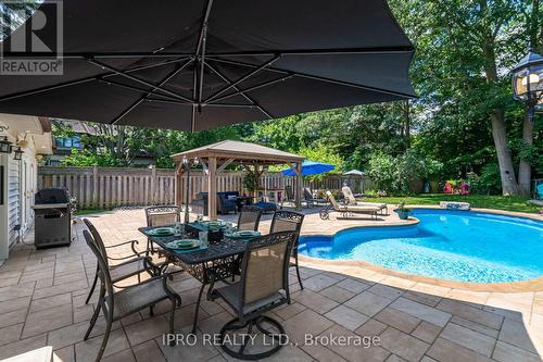 1117 Springhill Drive, Mississauga, ON - Outdoor With In Ground Pool With Deck Patio Veranda