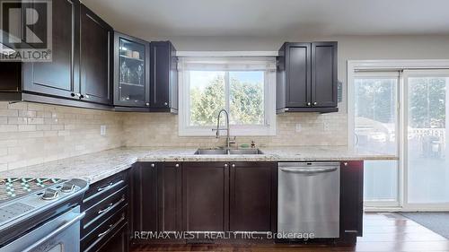 59 Abell Drive N, Brampton (Madoc), ON - Indoor Photo Showing Kitchen With Stainless Steel Kitchen With Double Sink