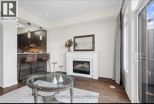 222 Inspire Boulevard, Brampton, ON - Indoor Photo Showing Living Room With Fireplace