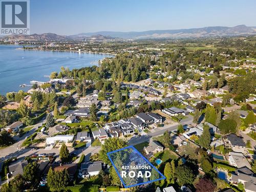 427 Sarsons Road, Kelowna, BC - Outdoor With Body Of Water With View