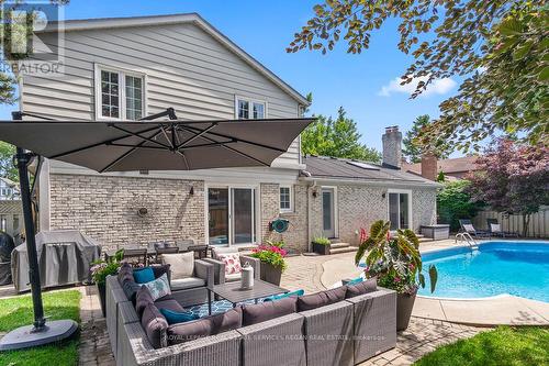 2072 Chippewa Trail, Mississauga, ON - Outdoor With In Ground Pool With Deck Patio Veranda With Exterior