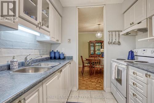 215 - 1525 Diefenbaker Court, Pickering, ON - Indoor Photo Showing Kitchen With Double Sink