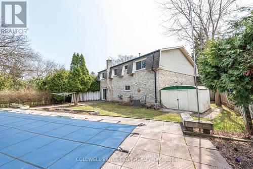 2483 Yarmouth Crescent, Oakville, ON - Outdoor With In Ground Pool With Backyard