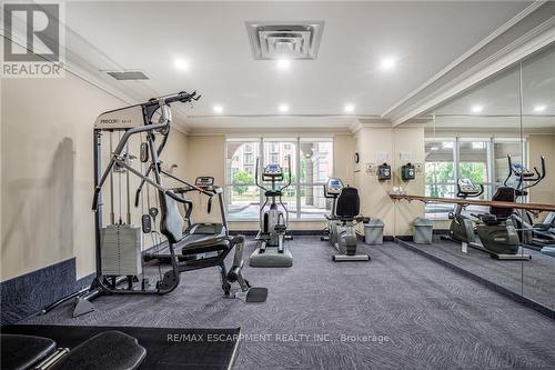 501 - 1000 Creekside Drive, Hamilton, ON - Indoor Photo Showing Gym Room