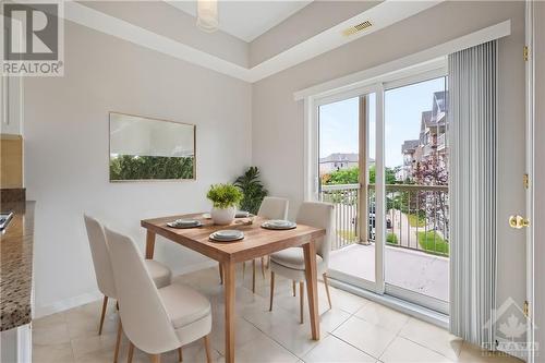 Eating area - virtually staged. - 190 Rustic Hills Crescent Unit#6, Ottawa, ON - Indoor Photo Showing Dining Room