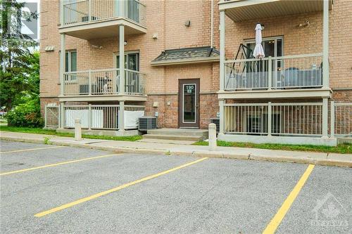 Back entrance - 190 Rustic Hills Crescent Unit#6, Ottawa, ON - Outdoor With Balcony