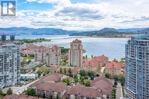 1152 Sunset Drive Unit# 1502, Kelowna, BC - Outdoor With Body Of Water With View