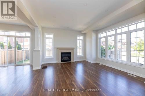 54 Killington Avenue, Vaughan, ON - Indoor Photo Showing Living Room With Fireplace