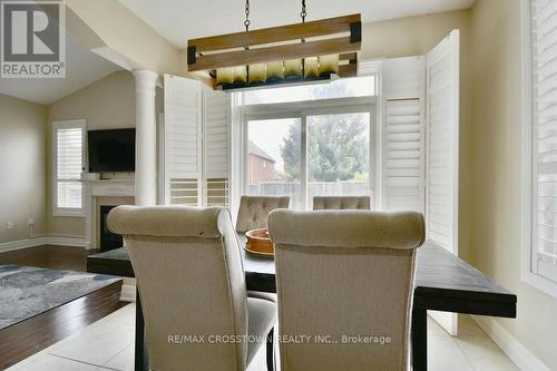 1388 Sheldon Street, Innisfil (Alcona), ON - Indoor Photo Showing Dining Room With Fireplace