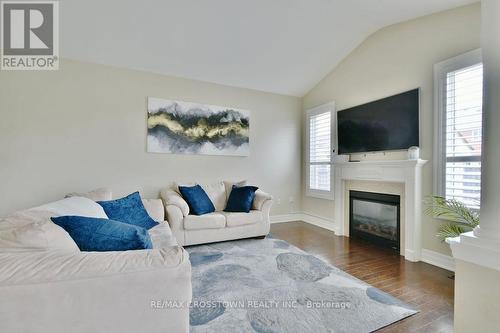 1388 Sheldon Street, Innisfil (Alcona), ON - Indoor Photo Showing Living Room With Fireplace