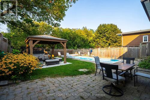 386 Hillcroft Street, Oshawa (O'Neill), ON - Outdoor With In Ground Pool With Deck Patio Veranda With Backyard