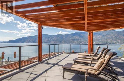 10100 Tyndall Road Unit# 3, Lake Country, BC - Outdoor With Body Of Water With Deck Patio Veranda With View