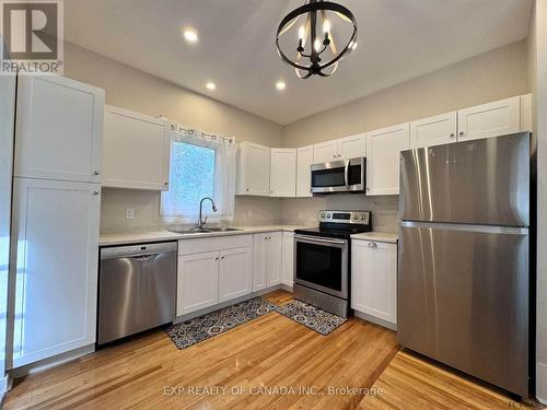 179 Tamarack Street, Timmins (Hill District), ON - Indoor Photo Showing Kitchen With Double Sink