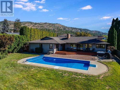 167 Westview Drive, Penticton, BC - Outdoor With In Ground Pool With Deck Patio Veranda