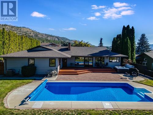 167 Westview Drive, Penticton, BC - Outdoor With In Ground Pool With Deck Patio Veranda