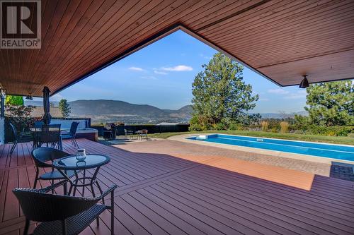 167 Westview Drive, Penticton, BC - Outdoor With In Ground Pool With Deck Patio Veranda With Exterior