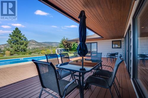 167 Westview Drive, Penticton, BC - Outdoor With In Ground Pool With Deck Patio Veranda With Exterior