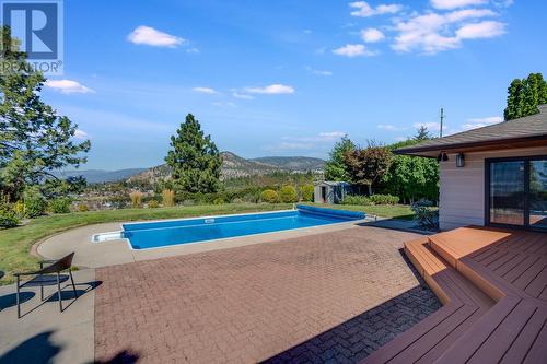 167 Westview Drive, Penticton, BC - Outdoor With In Ground Pool With Deck Patio Veranda