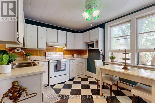 243 Brant Avenue, Brantford, ON - Indoor Photo Showing Kitchen With Double Sink