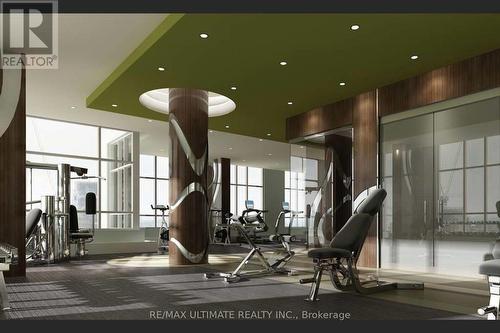 603 - 9191 Yonge Street, Richmond Hill (Langstaff), ON - Indoor Photo Showing Gym Room