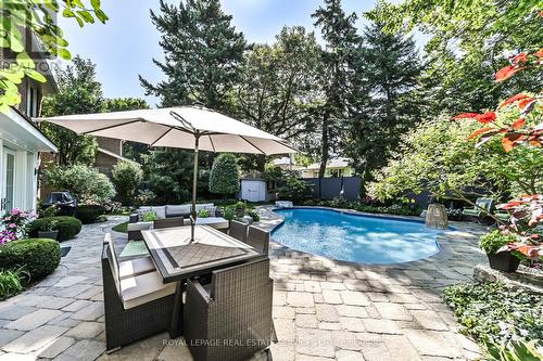 17 Kingsborough Crescent, Toronto (Willowridge-Martingrove-Richview), ON - Outdoor With In Ground Pool With Deck Patio Veranda With Backyard