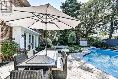 17 Kingsborough Crescent, Toronto (Willowridge-Martingrove-Richview), ON - Outdoor With In Ground Pool With Deck Patio Veranda