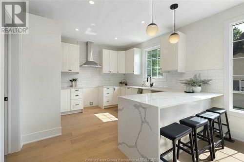 767 Argyle Road, Windsor, ON - Indoor Photo Showing Kitchen With Upgraded Kitchen