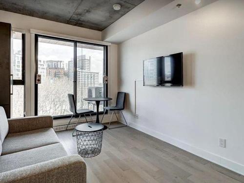 Salon - 803-170 Rue Rioux, Montréal (Le Sud-Ouest), QC - Indoor Photo Showing Living Room