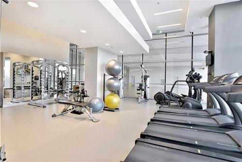 2081 Fairview Street|Unit #1803, Burlington, ON - Indoor Photo Showing Gym Room