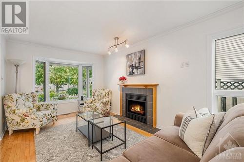 1208 Whiterock Street, Ottawa, ON - Indoor Photo Showing Living Room With Fireplace