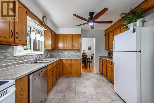 43 Kensington Avenue, Brantford, ON - Indoor Photo Showing Kitchen With Double Sink