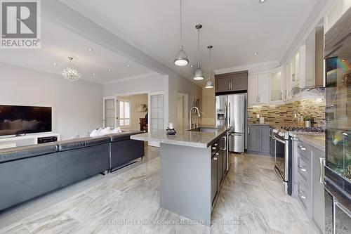 12 Maffey Crescent, Richmond Hill, ON - Indoor Photo Showing Kitchen With Stainless Steel Kitchen With Upgraded Kitchen