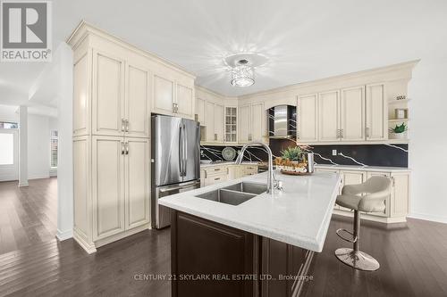 3270 Etude Drive, Mississauga (Malton), ON - Indoor Photo Showing Kitchen With Double Sink