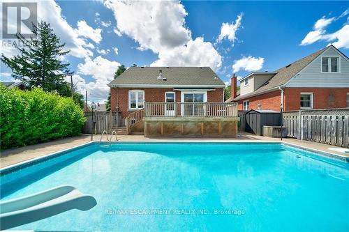 55 East 13Th Street, Hamilton (Inch Park), ON - Outdoor With In Ground Pool With Deck Patio Veranda