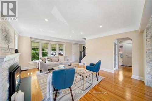 55 East 13Th Street, Hamilton, ON - Indoor Photo Showing Living Room With Fireplace