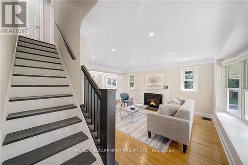 55 East 13Th Street, Hamilton (Inch Park), ON - Indoor With Fireplace