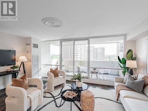 1309 - 240 Scarlett Road, Toronto (Rockcliffe-Smythe), ON - Indoor Photo Showing Living Room