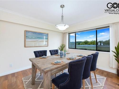 506-420 Linden Ave, Victoria, BC - Indoor Photo Showing Dining Room