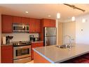 605-760 Johnson St, Victoria, BC  - Indoor Photo Showing Kitchen With Stainless Steel Kitchen With Double Sink 