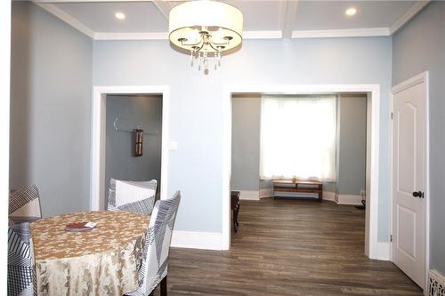 19 Emerald Street N, Hamilton, ON - Indoor Photo Showing Dining Room