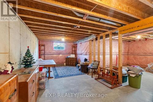 Other side of unfinished basement. - 295 Station Street, North Middlesex (Parkhill), ON - Indoor Photo Showing Basement