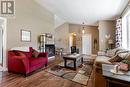 10 Simpson Street W, Mapleton (Alma), ON  - Indoor Photo Showing Living Room With Fireplace 