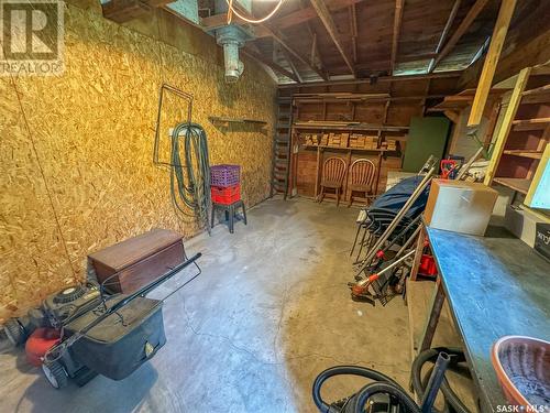 108 George Street, Balcarres, SK - Indoor Photo Showing Basement