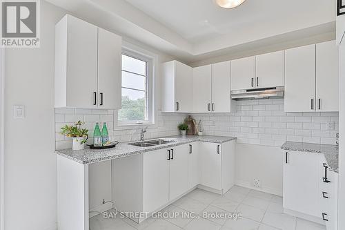 91 Bayardo Drive, Oshawa, ON - Indoor Photo Showing Kitchen With Double Sink