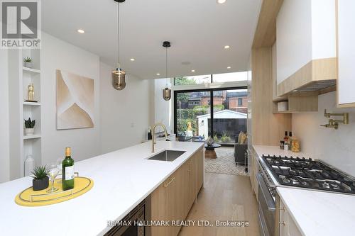 23 Cavell Avenue, Toronto (North Riverdale), ON - Indoor Photo Showing Kitchen With Upgraded Kitchen