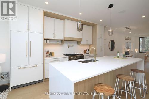 23 Cavell Avenue, Toronto (North Riverdale), ON - Indoor Photo Showing Kitchen With Upgraded Kitchen