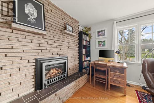 18 Lesley Drive, Belleville, ON - Indoor With Fireplace