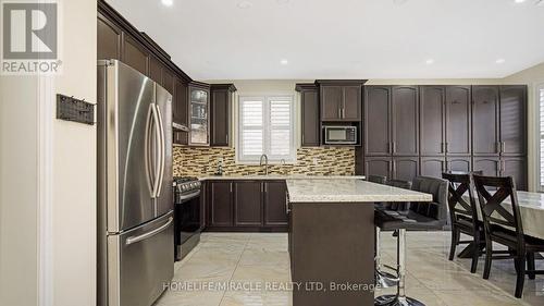 57 Hanbury Crescent, Brampton, ON - Indoor Photo Showing Kitchen With Upgraded Kitchen