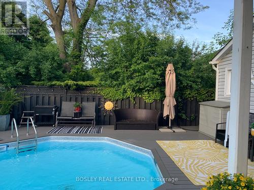 158 Phyllis Avenue, Toronto (Cliffcrest), ON - Outdoor With In Ground Pool