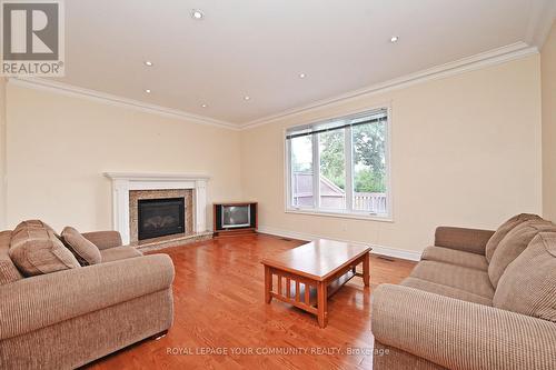 150 Pemberton Avenue, Toronto (Newtonbrook East), ON - Indoor Photo Showing Living Room With Fireplace